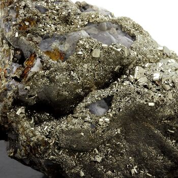 Pyrite + Chalcopyrite. 997.55 ct.