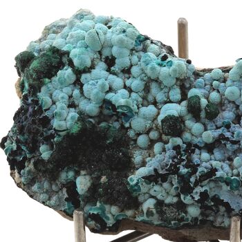 Malachite + Chrysocolle. 155.0 ct.