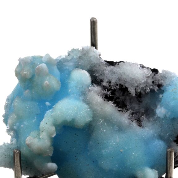 Aragonite bleue cuprifère. 108.55 ct.