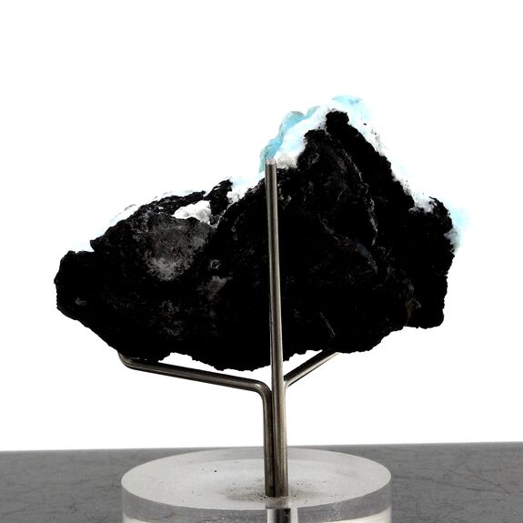 Aragonite bleue cuprifère. 114.20 ct.