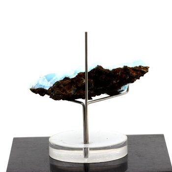 Aragonite bleue cuprifère. 175.35 ct.