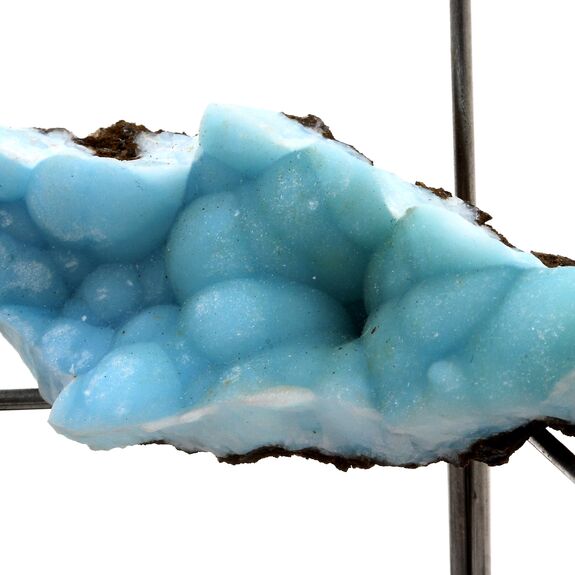 Aragonite bleue cuprifère. 175.35 ct.