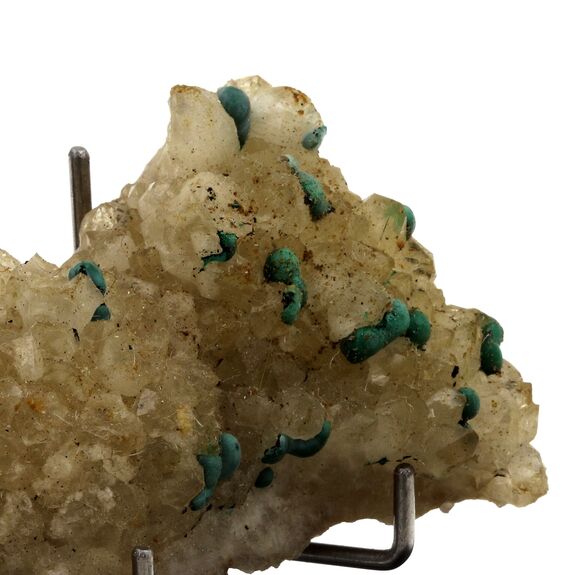 Malachite + Quartz. 199.30 ct.