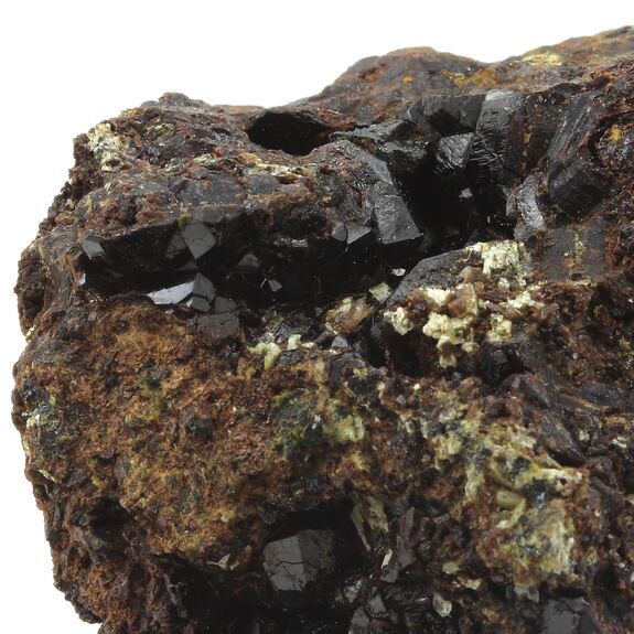 Andradite Garnet (Var: Melanite) + Magnetite + Quartz + Scapolite. 1171.50 ct.