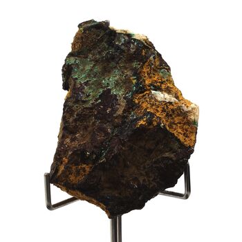 Chalcopyrite + Malachite + Baryte. 448.95 ct.