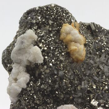 Pyrite + Dolomite + Quartz + Galena. 1118.90 ct.