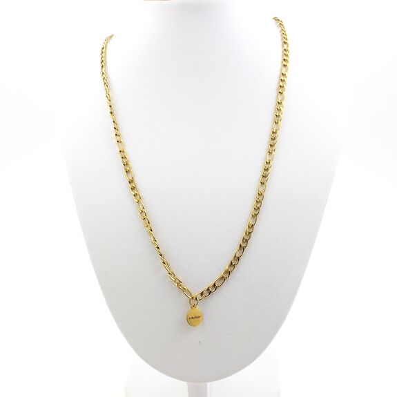 Necklace Golden stainless steel chain (5mm)
