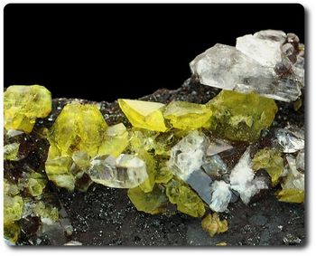 70 grams STURMANITE & CALCITE CRYSTAL