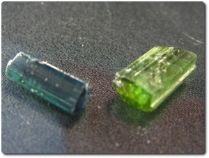 10.50 cts PARAIBA & GREEN TOURMALINE