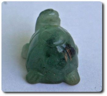 35,55 cts CARVING TORTOISE A JADEITE