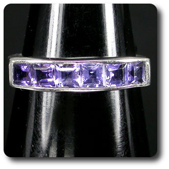 BAGUE IOLITE