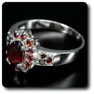 BAGUE GRENAT