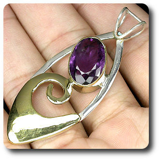 PENDENTIF AMETHYSTE
