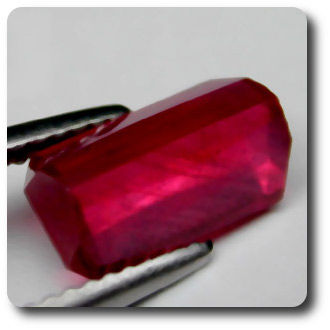 2.7CT. BLOOD RED RUBY. VS