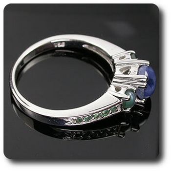 STAR SAPPHIRE & ALEXANDRITE  RING