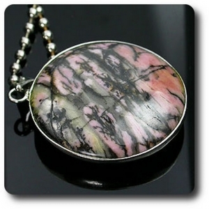 PENDENTIF RHODOCHROSITE