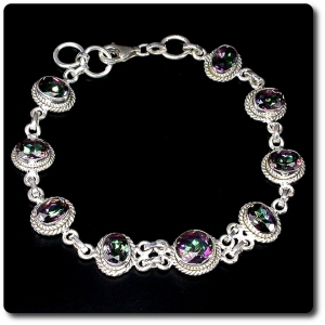 BRACELET QUARTZ ARC EN CIEL