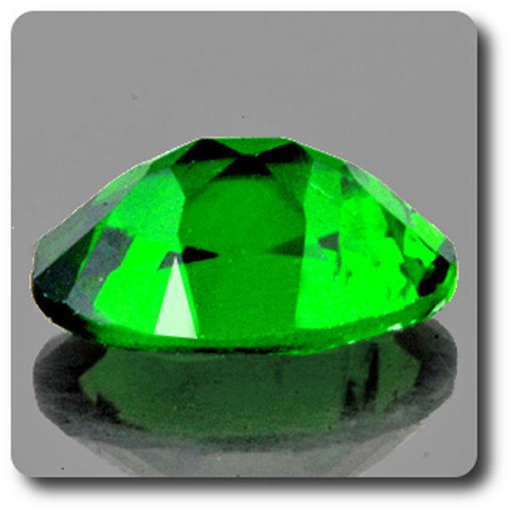 0.55 Ct. Natural Green Chrome Diopside. VVS