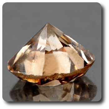 0.02 cts DIAMANT CHAMPAGNE. VVS