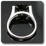 BAGUE QUARTZ FUME