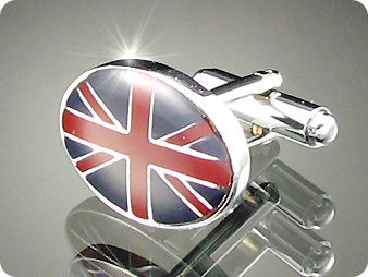 BOUTONS DE MANCHETTES drapeau anglais