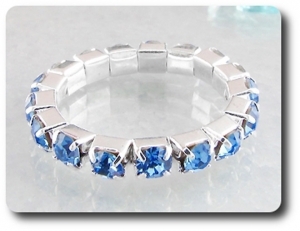 17x3mm Blue Sapphire Ring