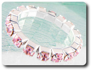 17x3mm Pink Sapphire Ring