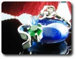 5 mm Green Emerald Pendant