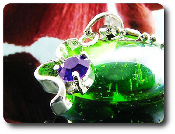 5 mm Purple Amethyst Pendant