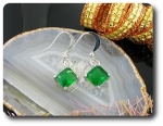 BOUCLES D'OREILLE EMERAUDE