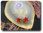 BOUCLES D'OREILLE RUBIS