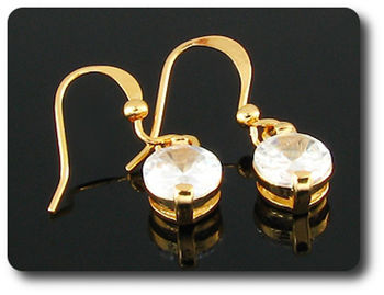 BOUCLES D'OREILLE DIAMANT CZ