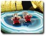 BOUCLES D'OREILLE RUBIS