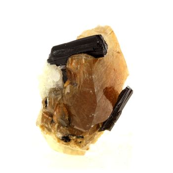 Herderite + Tourmaline.