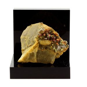 Siderite, Quartz, Pyrite.