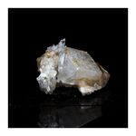 Quartz à Ame ( faden quartz ) + Calcite. 60.2 ct.