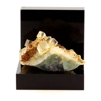 Fluorite + Quartz.