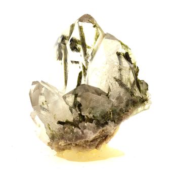 Quartz + Epidote. 313.1 ct.