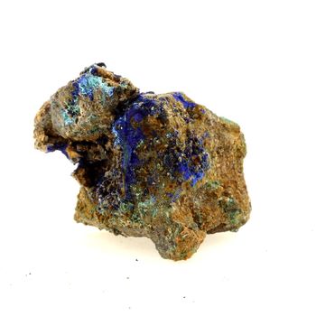 Azurite + Rosasite. 165.4 ct.