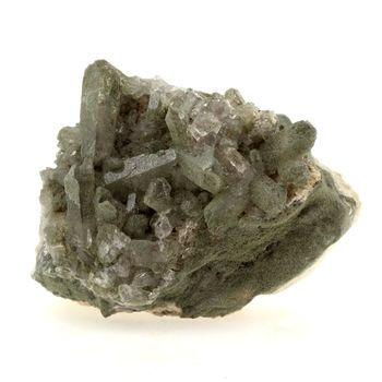 Quartz fumé + Chlorite.