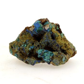 Azurite + Malachite. 32.02 ct.