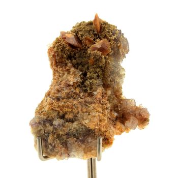Wulfenite, Mimetite, Fluorite. 148.9 ct.