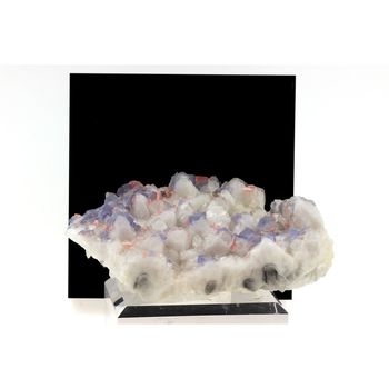 Rhodochrosite + Fluorite.