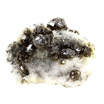 Sphalerite (Cleiophane), Quartz. 1400.1 ct.