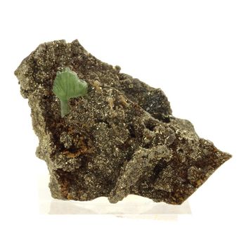 Ludlamite + Pyrite. 199.3 ct.