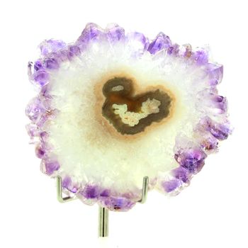 Amethyst Stalactite + Agate. 220.7 ct.
