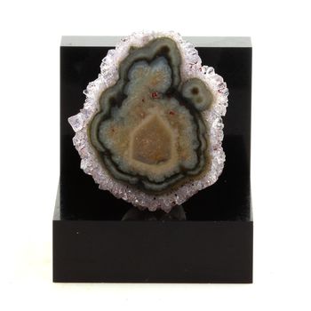 Amethyst Stalactite + Agate. 21.1 ct.