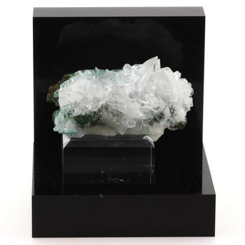 Rosasite + Calcite.