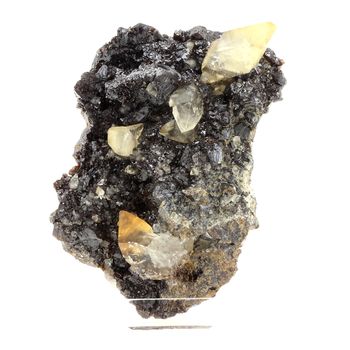 Calcite + Sphalerite.