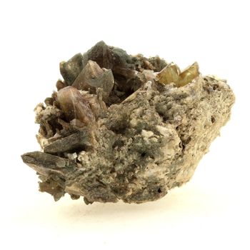 Sphene (Titanite) + Quartz. 141.2 ct.